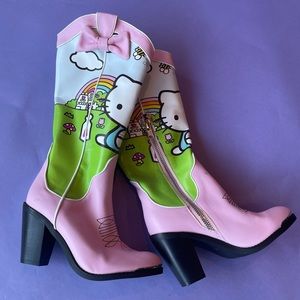 Hello Kitty Cowboy Boots rare